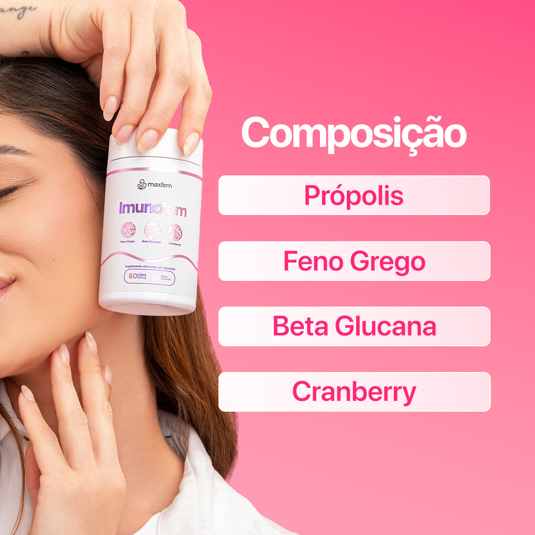 Imunofem – Suplemento para el Bienestar Íntimo Femenino