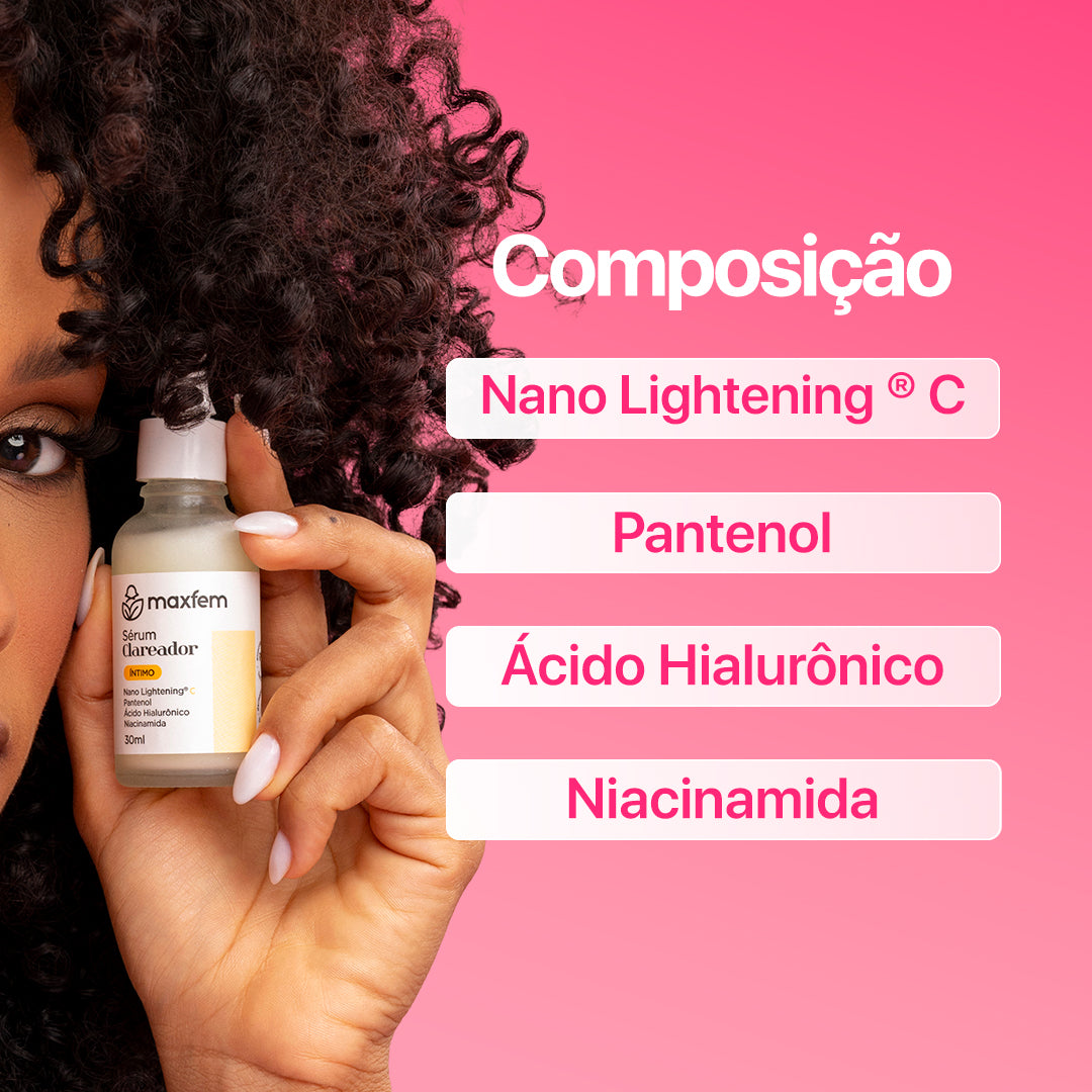 Kit Beleza Íntima (Clareador + Firmador + Cheirosinha)
