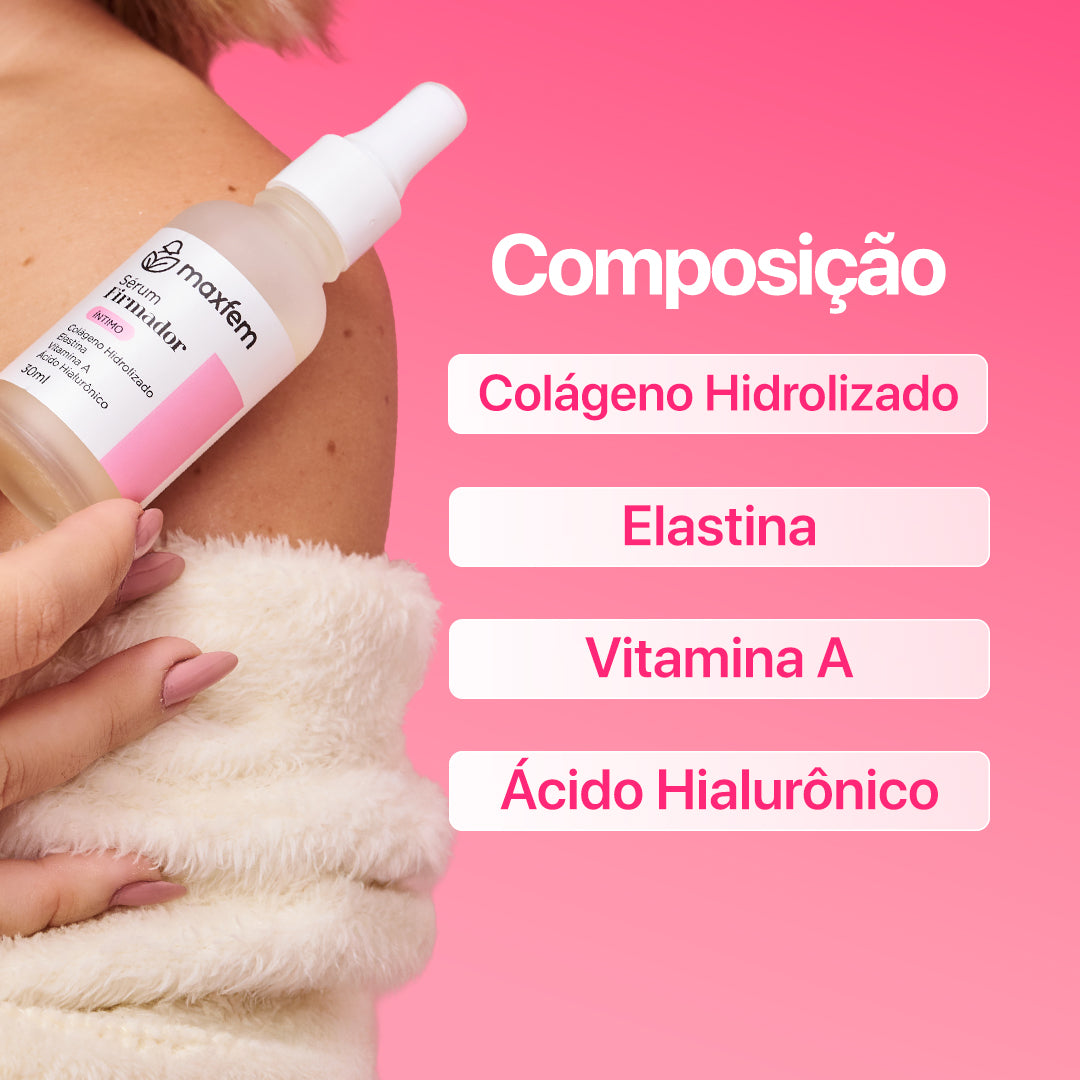 Kit Beleza Íntima (Clareador + Firmador + Cheirosinha)