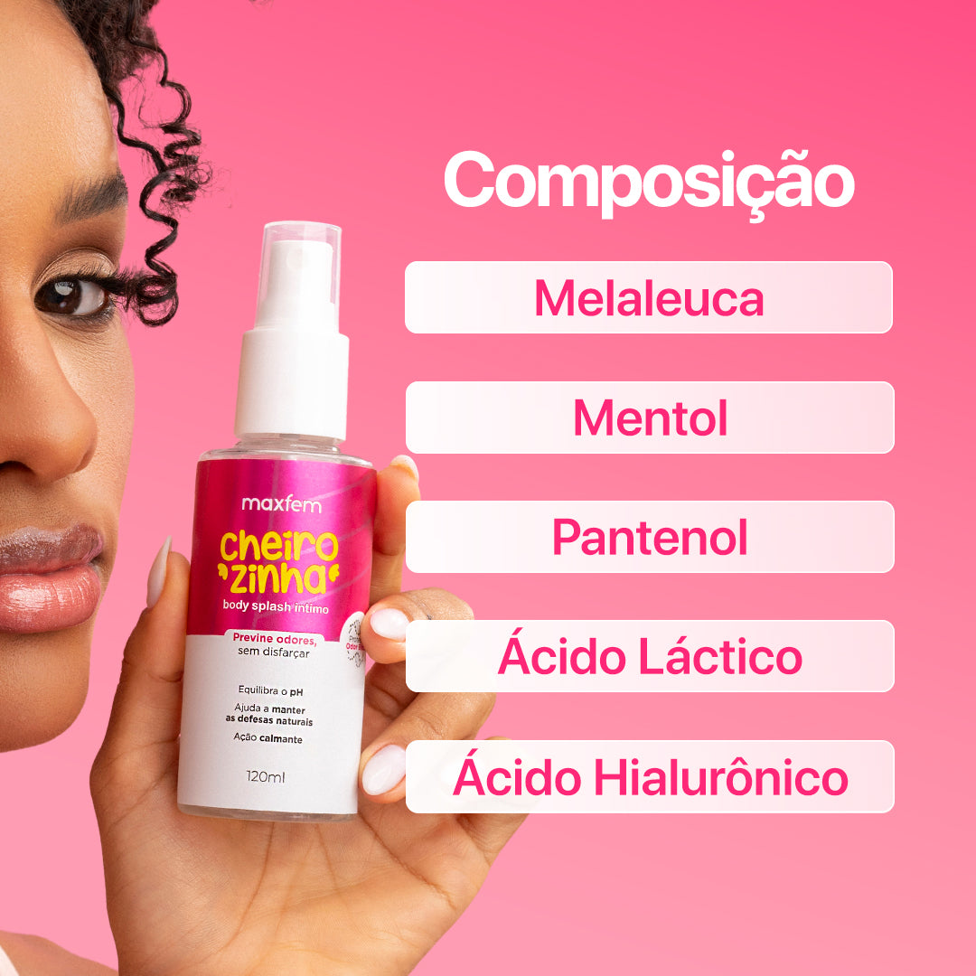 Kit Beleza Íntima (Clareador + Firmador + Cheirosinha)