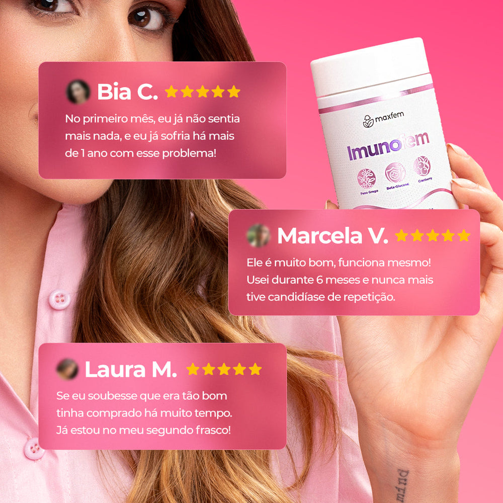 Imunofem – Suplemento para el Bienestar Íntimo Femenino
