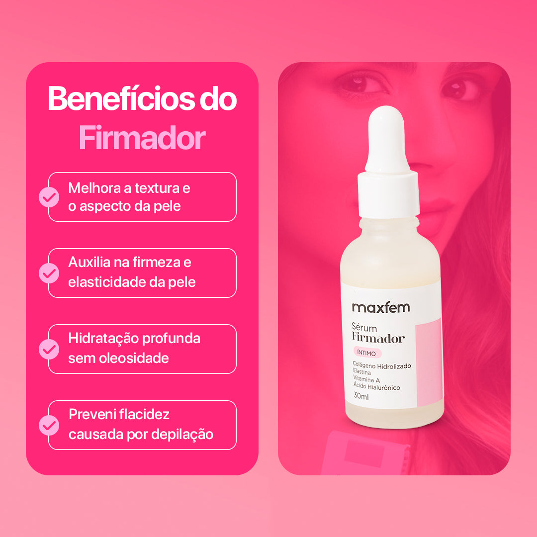 Kit Beleza Íntima (Clareador + Firmador + Cheirosinha)